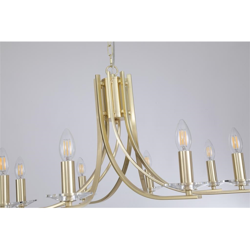 Searchlight - Żyrandol na łańcuchu ASCONA 8xE14/60W/230V