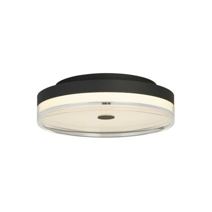 Searchlight - Lampa sufitowa LED CYPRUS LED/21W/230V Ø 30 cm czarna