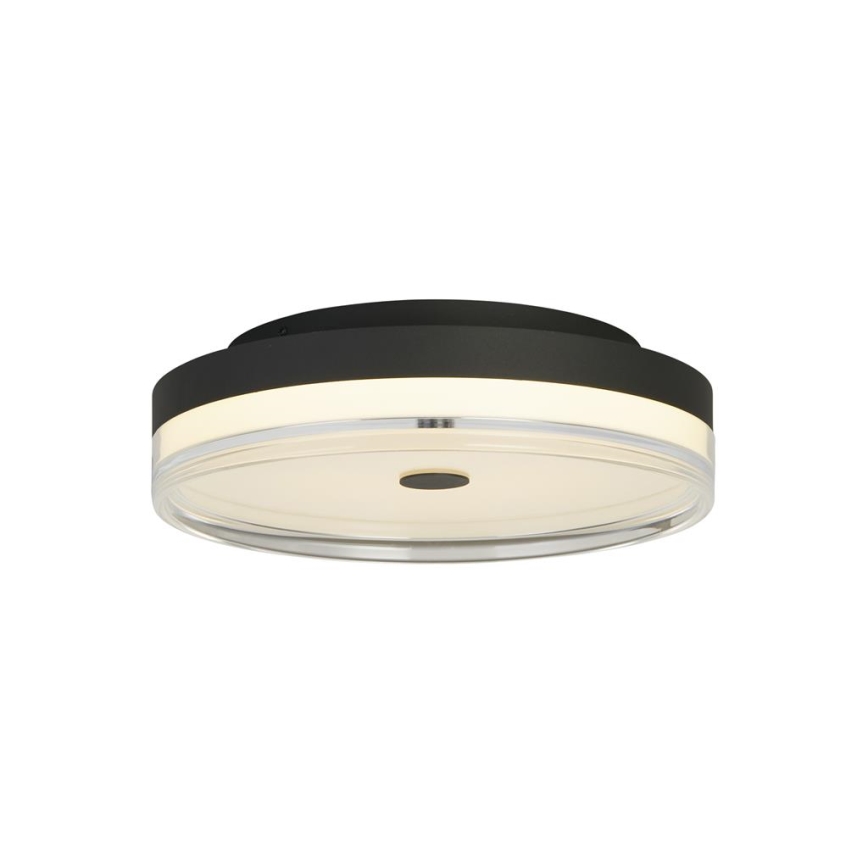 Searchlight - Lampa sufitowa LED CYPRUS LED/21W/230V Ø 30 cm czarna