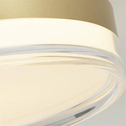 Searchlight - Lampa sufitowa LED CYPRUS LED/29W/230V śr. 40 cm złota
