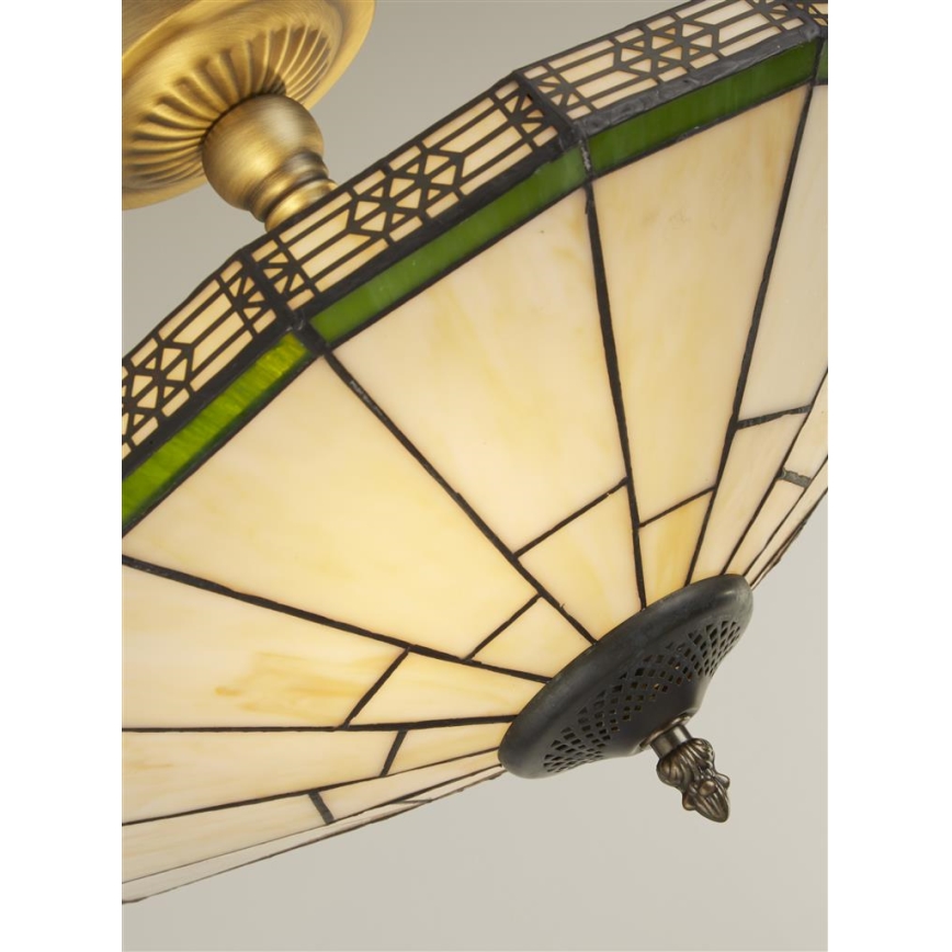 Searchlight - Tiffany plafon NEW YORK 2xE14/40W/230V