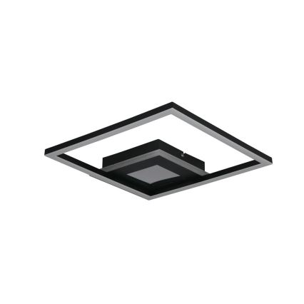 Searchlight - LED ściemnialna oprawa sufitowa QUADRATE LED/24W/230V 36x36 cm czarna