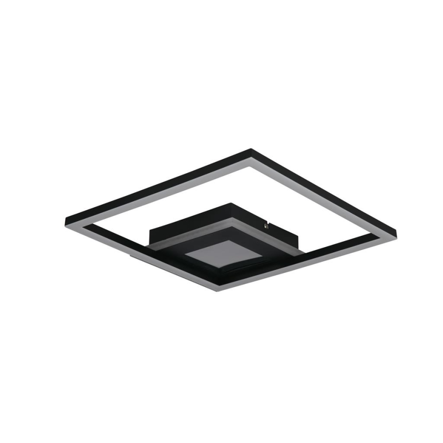 Searchlight - LED ściemnialna oprawa sufitowa QUADRATE LED/24W/230V 36x36 cm czarna