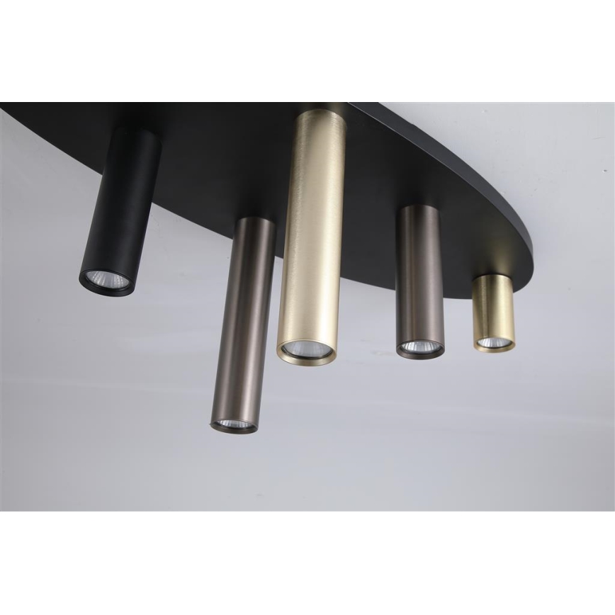 Searchlight - Lampa sufitowa TUBES 6xGU10/10W/230V 80x30 cm