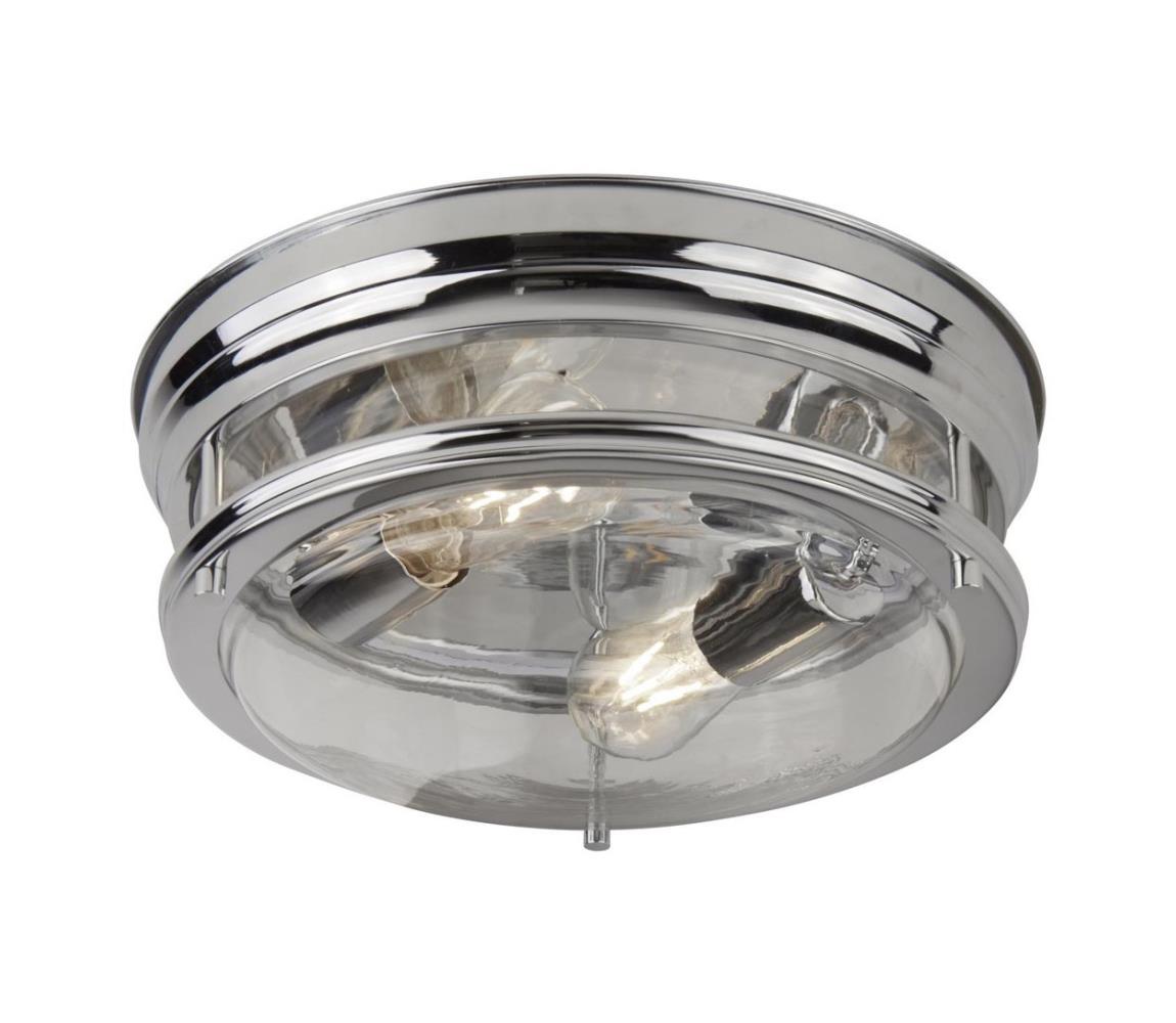 Searchlight 5182CC - Lampa sufitowa EDINBURGH I 2xE27/40W/230V chrom