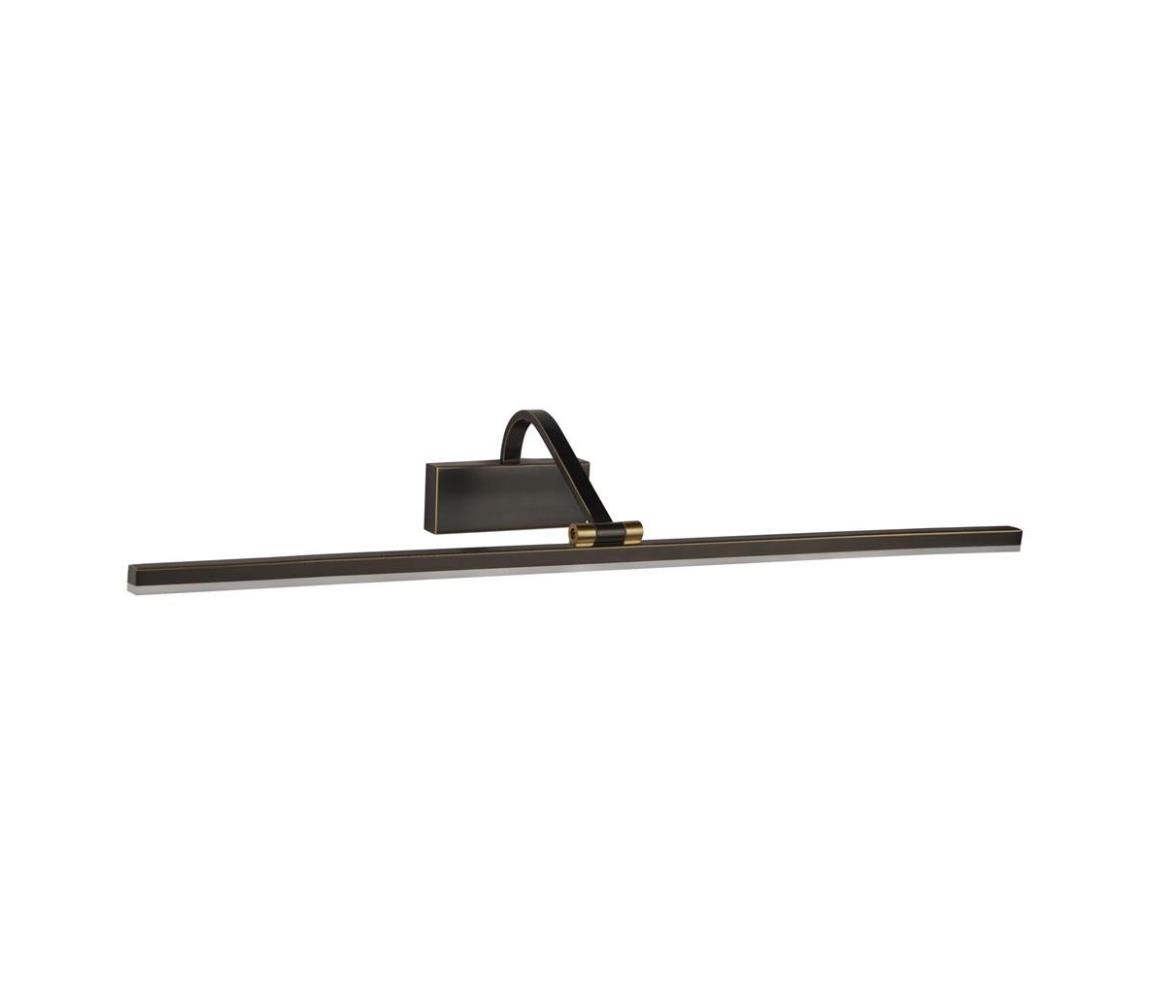 Searchlight 5551-70BG - LED Kinkiet galeryjka LED/17W/230V czarny