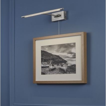 Searchlight - LED Kinkiet galeryjka LED/7,7W/230V chrom błyszczący