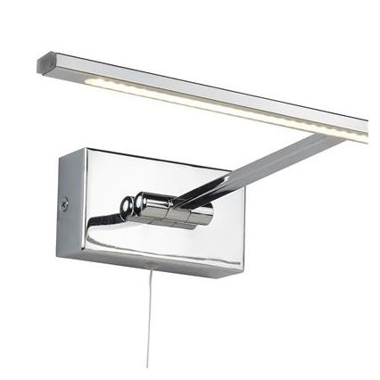 Searchlight - LED Kinkiet galeryjka LED/7,7W/230V chrom błyszczący