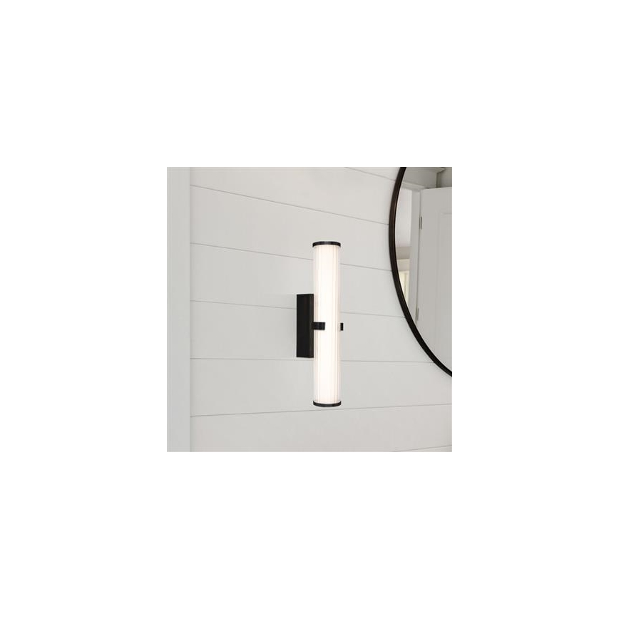 Searchlight - LED Oświetlenie łazienkowe CLAMP LED/18W/230V IP44 czarny