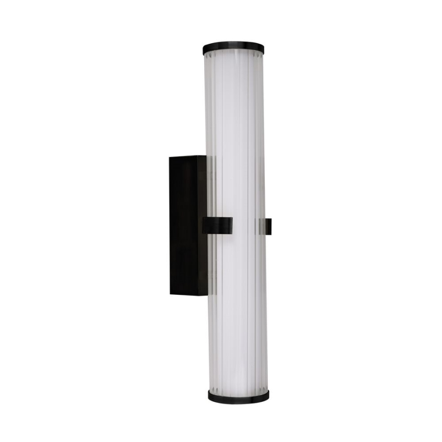Searchlight - LED Oświetlenie łazienkowe CLAMP LED/18W/230V IP44 czarny
