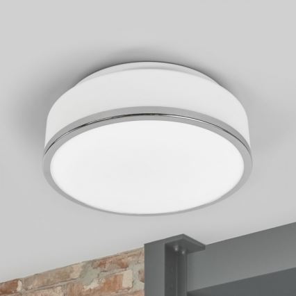 Searchlight - Plafon łazienkowy DISC 2xE27/60W/230V IP44