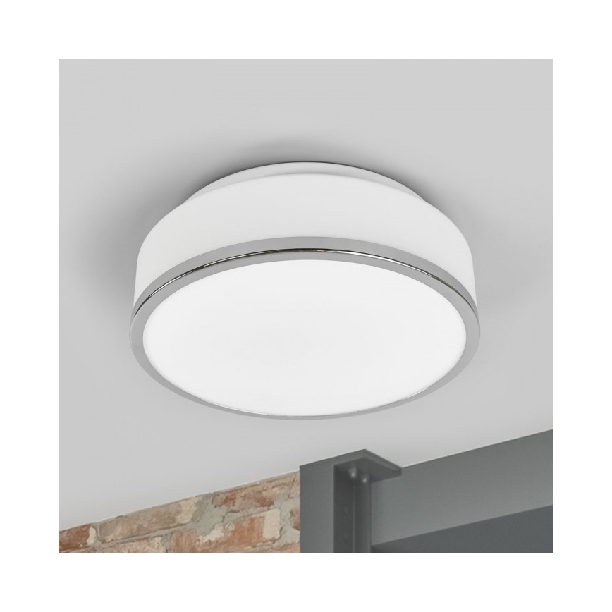 Searchlight - Plafon łazienkowy DISC 2xE27/60W/230V IP44