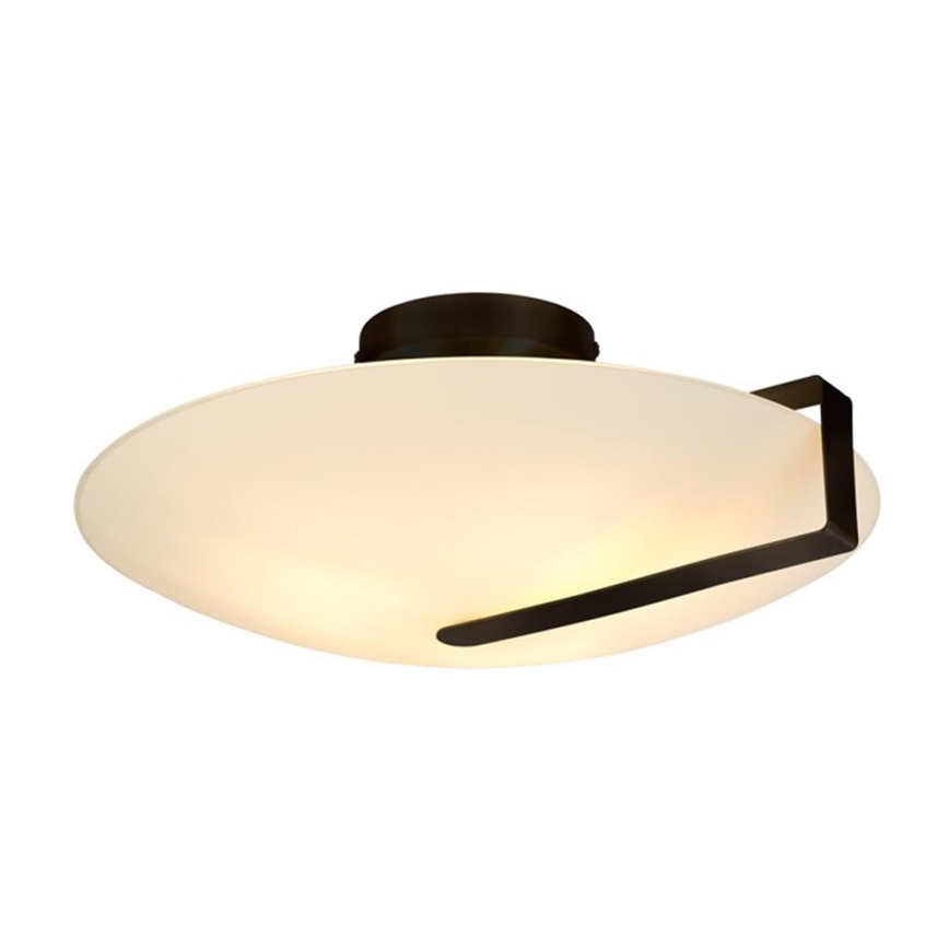 Searchlight - Lampa sufitowa SUNDIAL 3xE27/40W/230V czarna