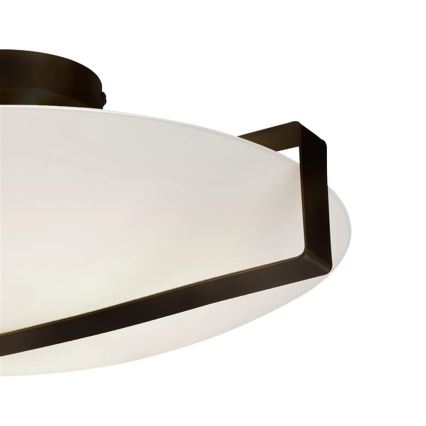Searchlight - Lampa sufitowa SUNDIAL 3xE27/40W/230V czarna