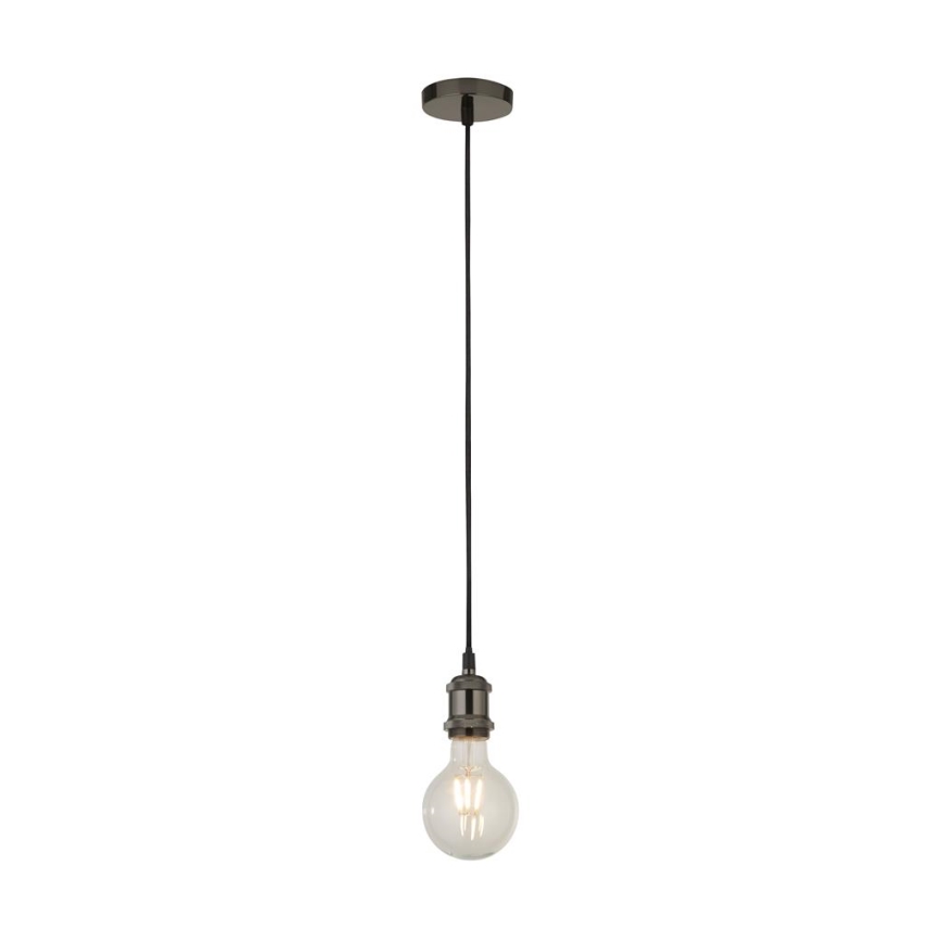 Searchlight - Lampa wisząca na lince SUSPENSION 1xE27/60W/230V antracyt