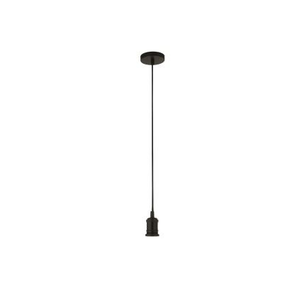 Searchlight - Lampa wisząca na przewodzie SUSPENSION 1xE27/60W/230V czarna