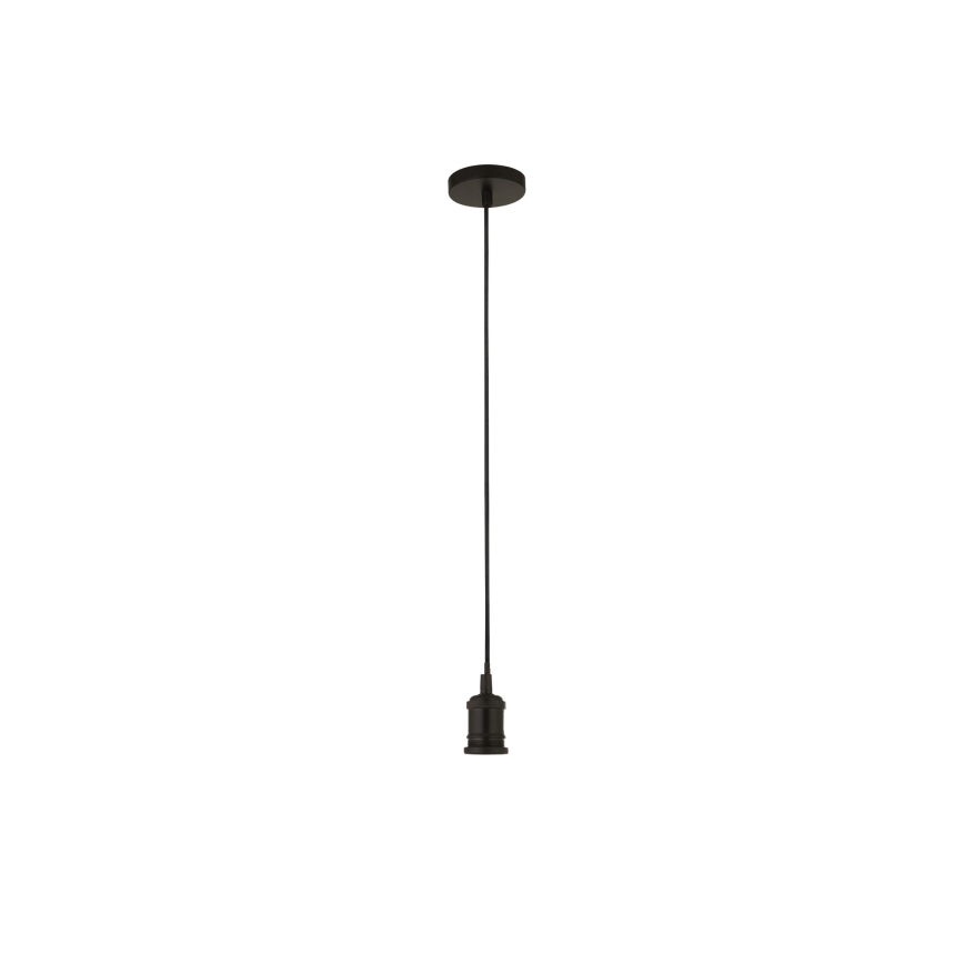 Searchlight - Lampa wisząca na przewodzie SUSPENSION 1xE27/60W/230V czarna
