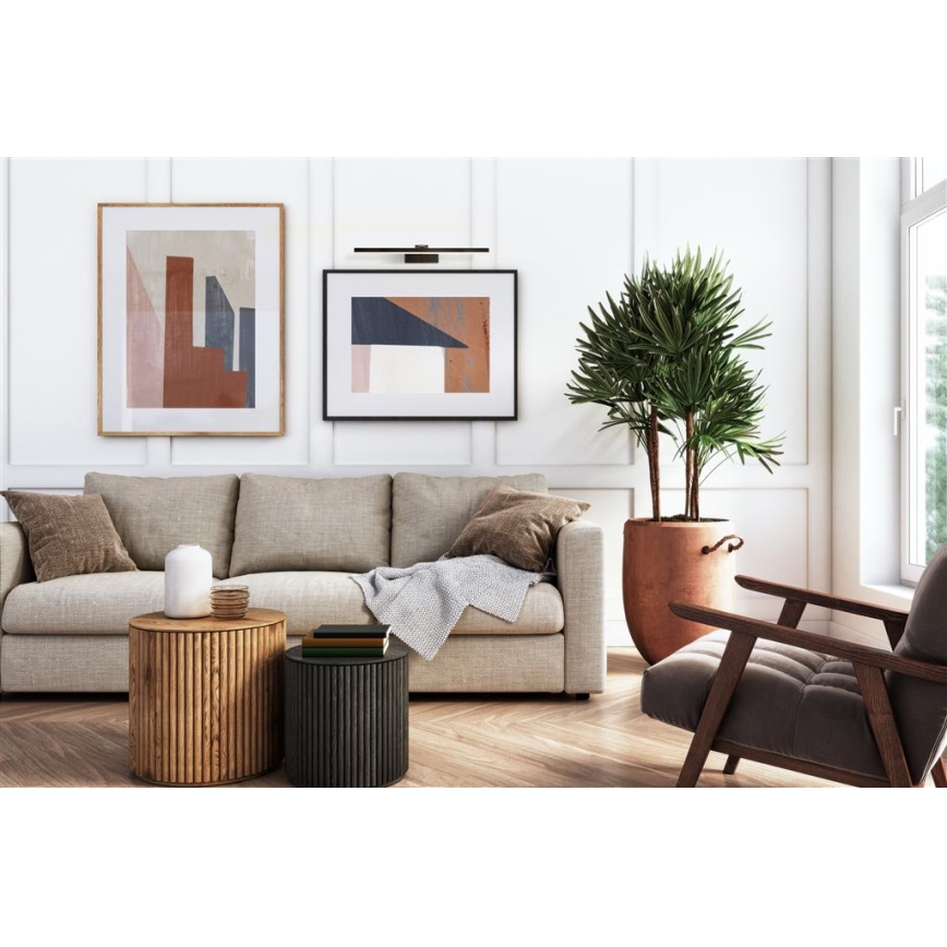 Searchlight - Oprawa LED do obrazów RHODES LED/13,3W/230V czarna