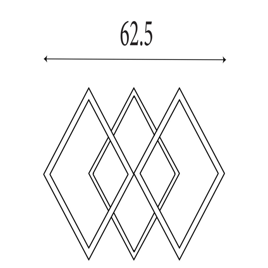 Searchlight - ściemnialna oprawa sufitowa LED FENCE LED/25W/230V