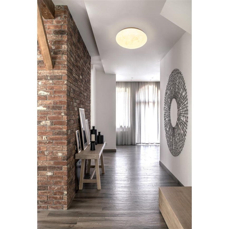 Searchlight - Lampa sufitowa CLOUDS LED/16W/230V 2700/3200/4000K, śr. 30 cm, biała