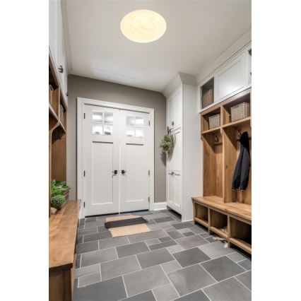 Searchlight - LED Ściemnialna oprawa sufitowa CLOUDS LED/24W/230V 2700/3200/4000K śr. 38,5 cm