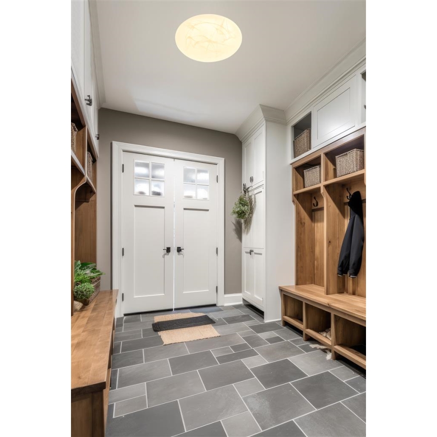 Searchlight - LED Ściemnialna oprawa sufitowa CLOUDS LED/24W/230V 2700/3200/4000K śr. 38,5 cm