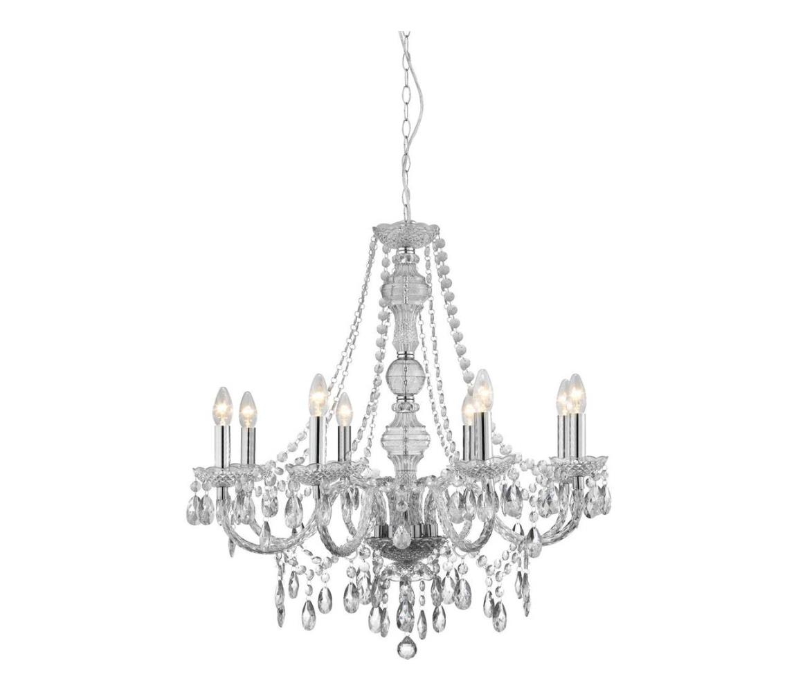 Searchlight 8888-8CL - Żyrandol na łańcuchu MARIE THERESE 8xE14/40W/230V