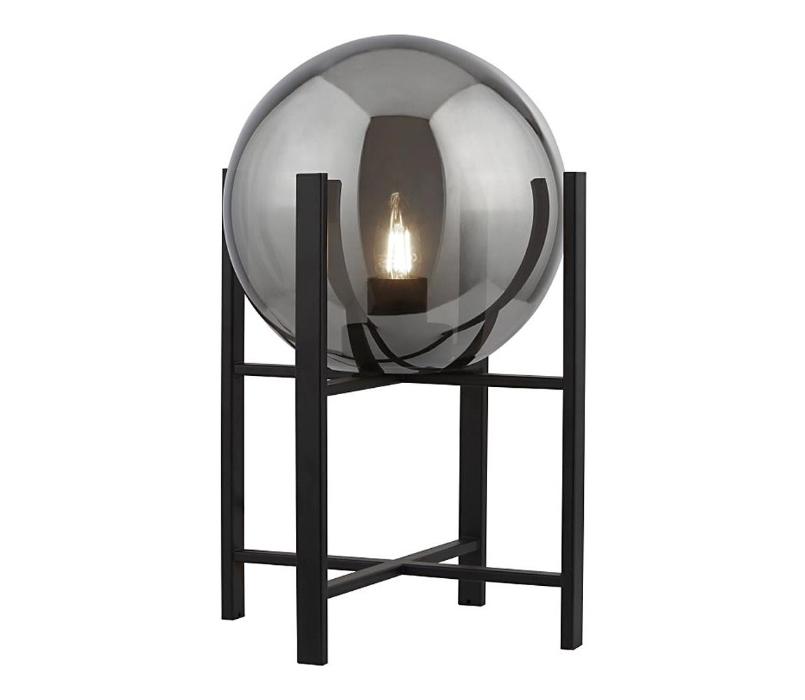 Searchlight EU1029-1SM - Lampa stołowa AMSTERDAM 1xE27/60W/230V