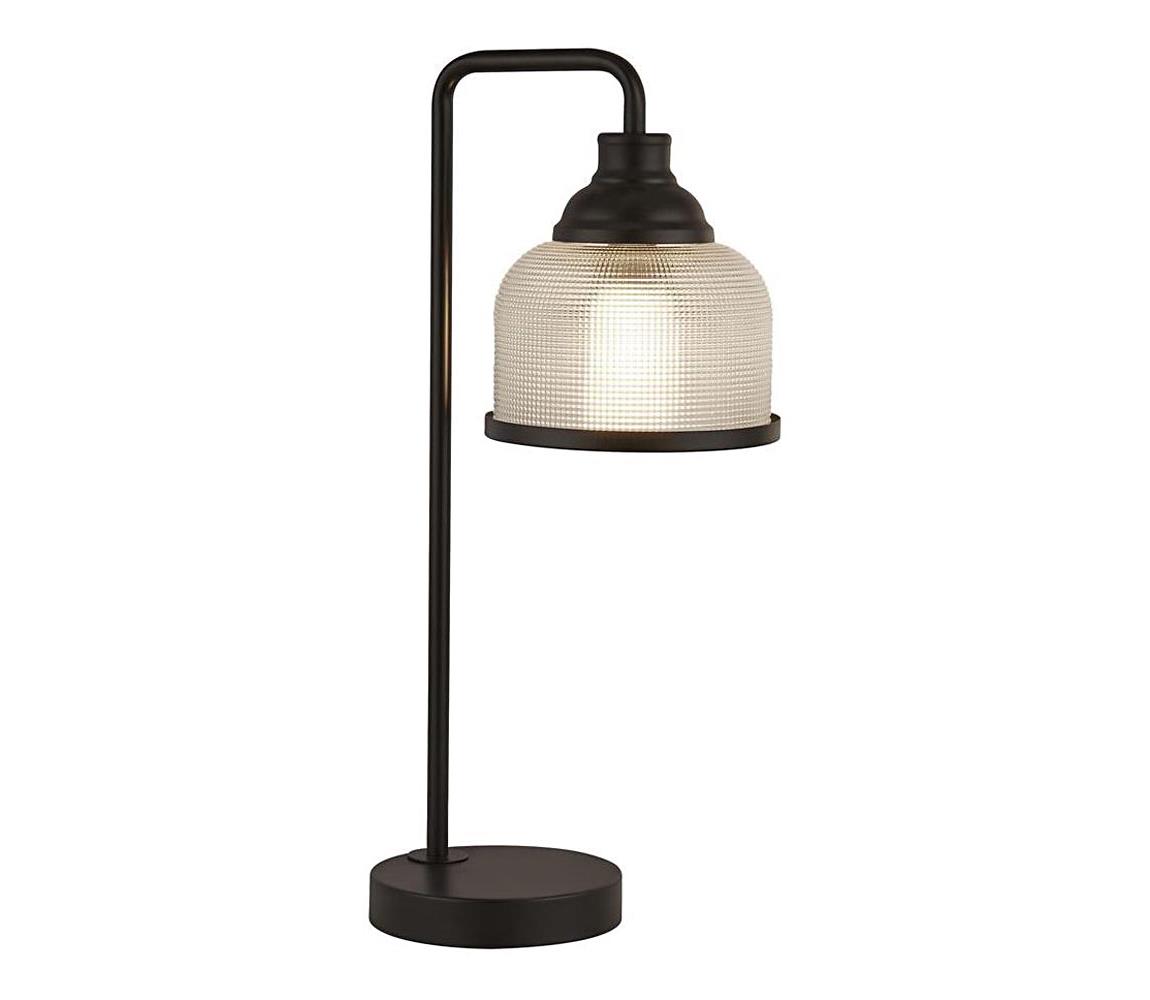 Searchlight EU1351-1BK - Lampa stołowa BISTRO 1xE27/40W/230V czarna