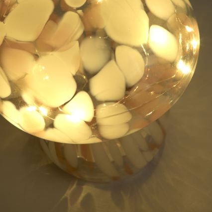 Searchlight - LED Lampa stołowa AMELIA LED/0,2W/230V beżowa