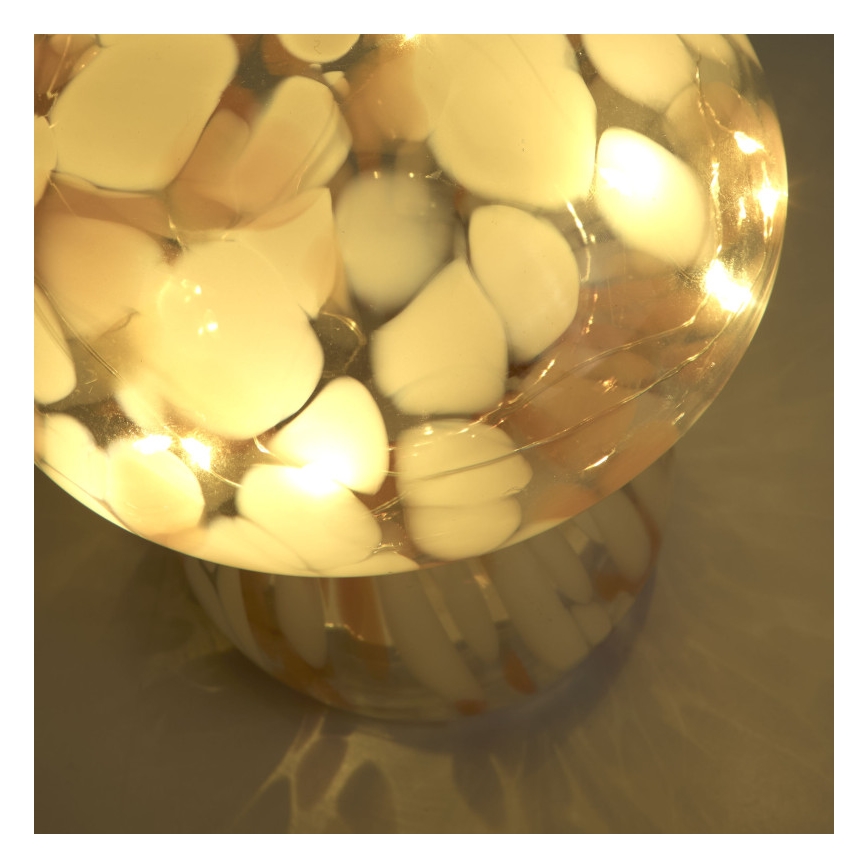 Searchlight - LED Lampa stołowa AMELIA LED/0,2W/230V beżowa