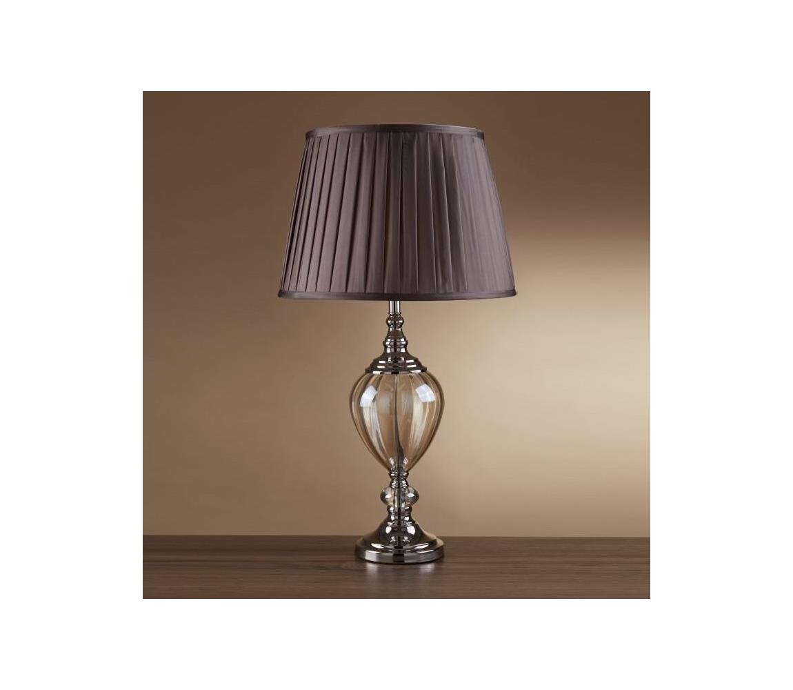 Searchlight EU3721AM - Lampa stołowa GREYSON 1xE27/60W/230V