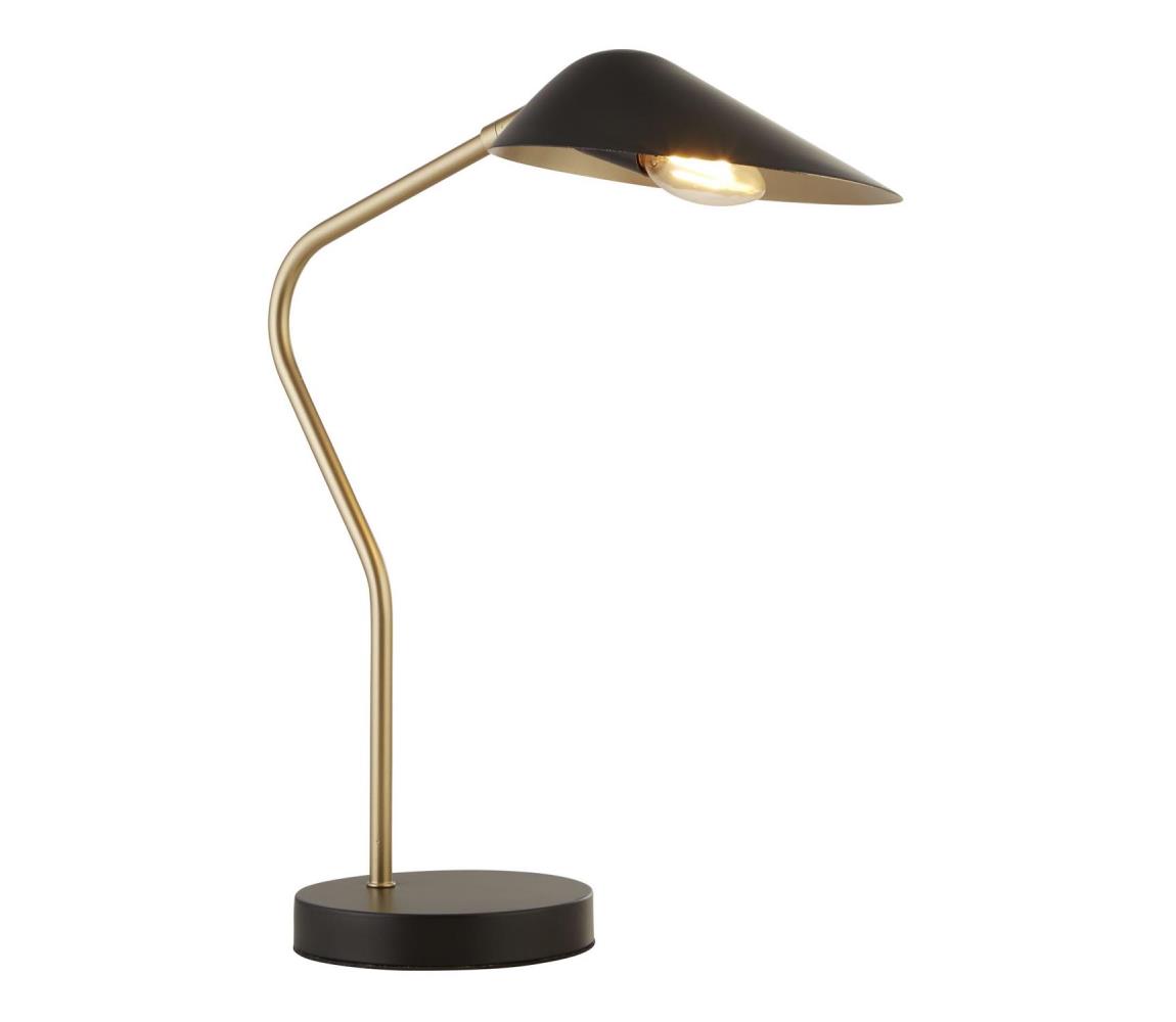 Searchlight EU60419BK - Lampa stołowa SWAN 1xE14/7W/230V czarna
