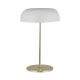 Searchlight - Lampa stołowa HANOVER 2xE14/7W/230V biała/złota