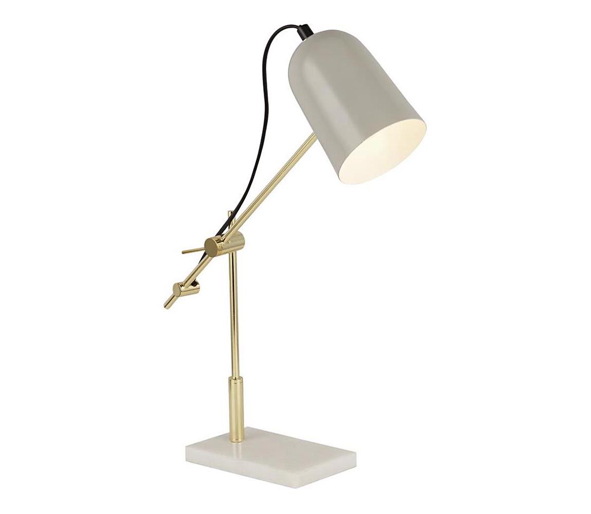 Searchlight EU60880GY - Lampa stołowa ODYSSEY 1xE14/7W/230V szara