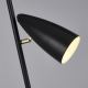 Searchlight - Lampa podłogowa STYLUS 2xE14/7W/230V czarna