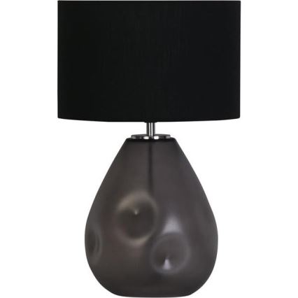 Searchlight - Lampa stołowa DEVON 1xE27/60W/230V czarna