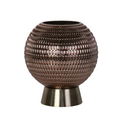 Searchlight - Lampa stołowa LED MILA LED/0,6W/3xAAA brązowa