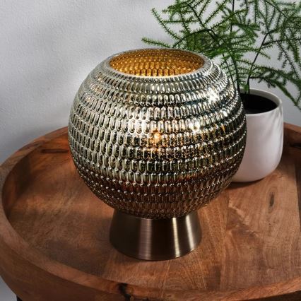 Searchlight - Lampa stołowa LED MILA LED/0,6W/3xAAA zielona