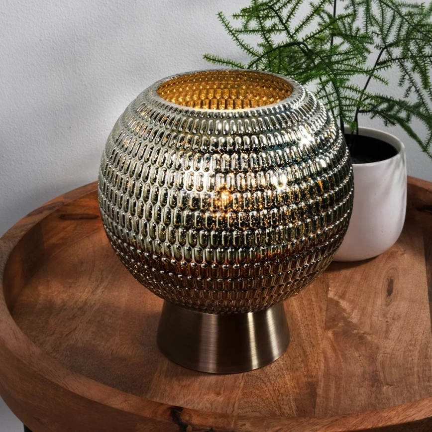 Searchlight - Lampa stołowa LED MILA LED/0,6W/3xAAA zielona