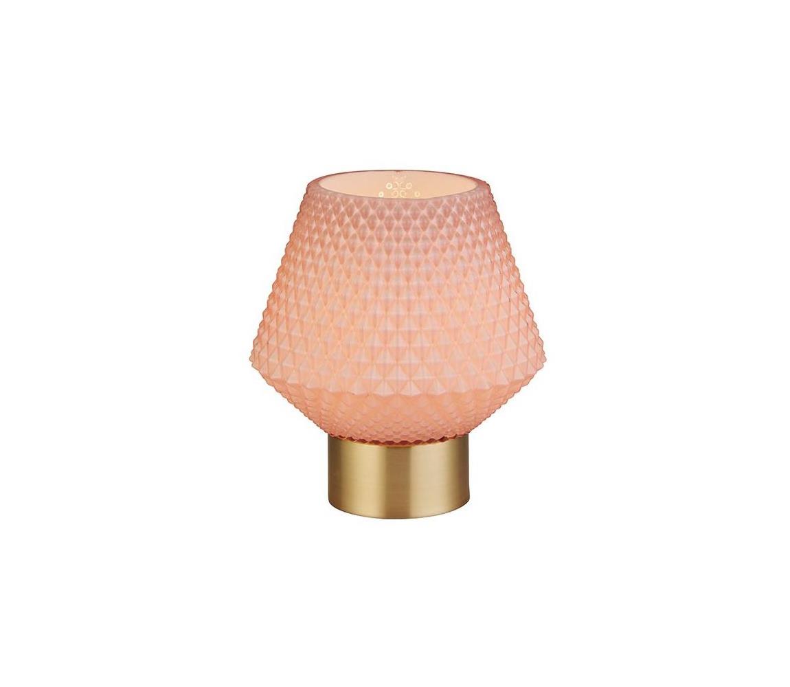 Searchlight EU700469 - Lampa stołowa LAMP 1xE27/7W/230V różowy