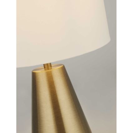 Searchlight - Lampa stołowa 1xE14/25W/230V złota