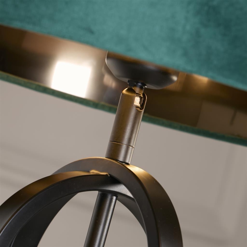 Searchlight - Lampa stołowa CHIC 1xE27/60W/230V zielona