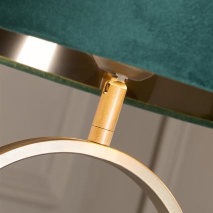 Searchlight - Lampa stołowa MODISH 1xE27/60W/230V zielona