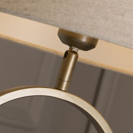 Searchlight - Lampa stołowa MODISH 1xE27/60W/230V kremowa