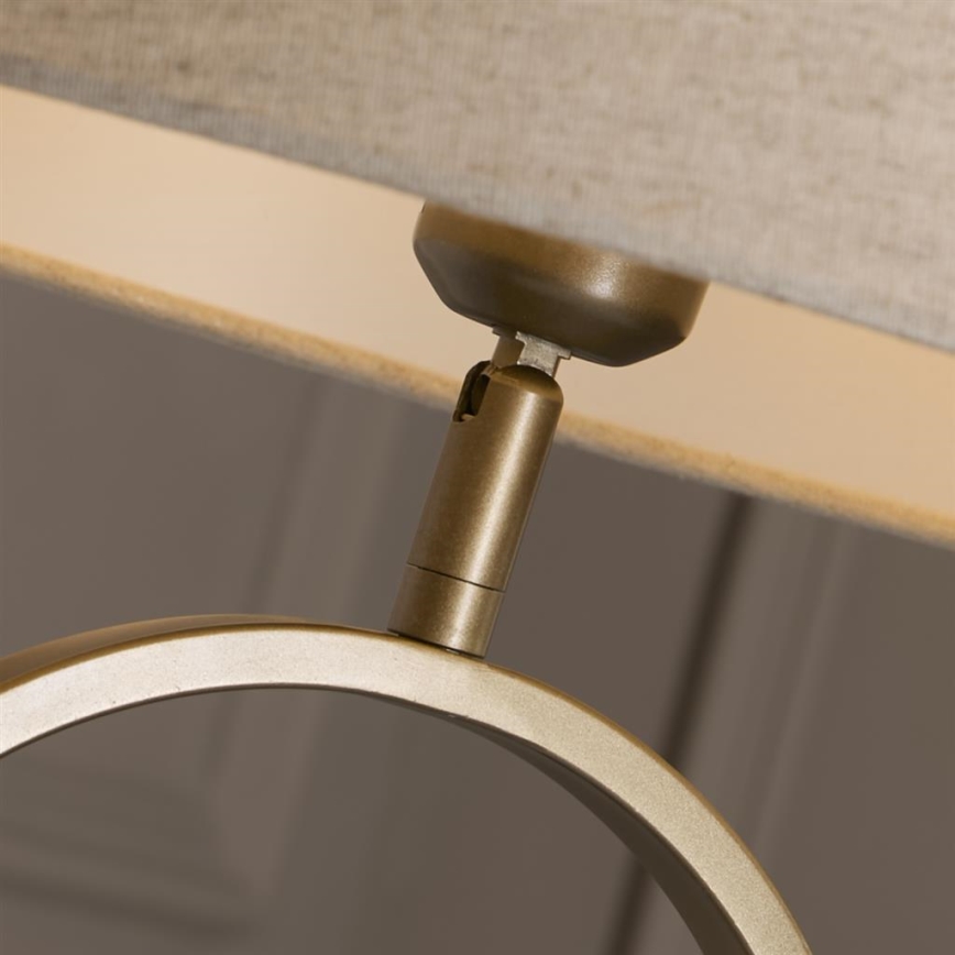 Searchlight - Lampa stołowa MODISH 1xE27/60W/230V kremowa