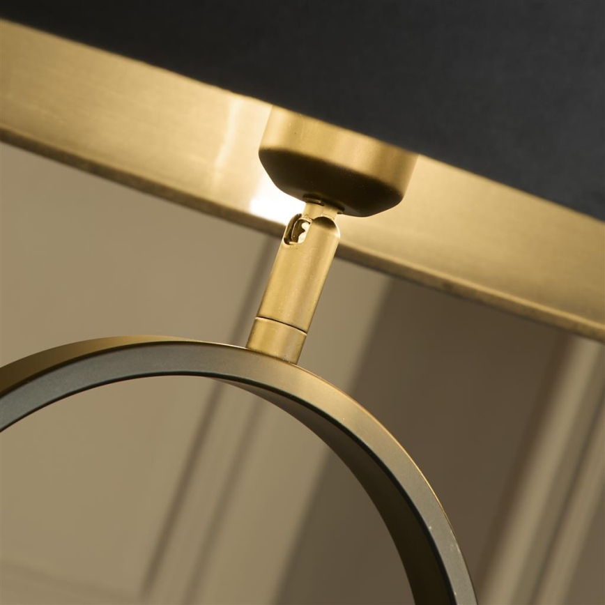 Searchlight - Lampa stojąca MODISH 1xE27/60W/230V szara