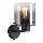 Searchlight - Kinkiet SWEDEN 1xE27/60W/230V czarny/dymiony