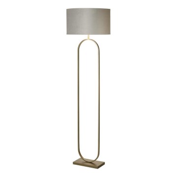 Searchlight - Lampa stojąca MODISH 1xE27/60W/230V szara