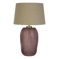 Searchlight  - Lampa stołowa AMETHYST 1xE27/60W/230V